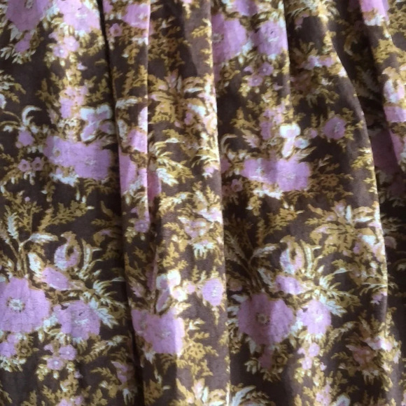 Free People Shea floral dress chocolate combo Medium New with Tags - Picture 6 of 13